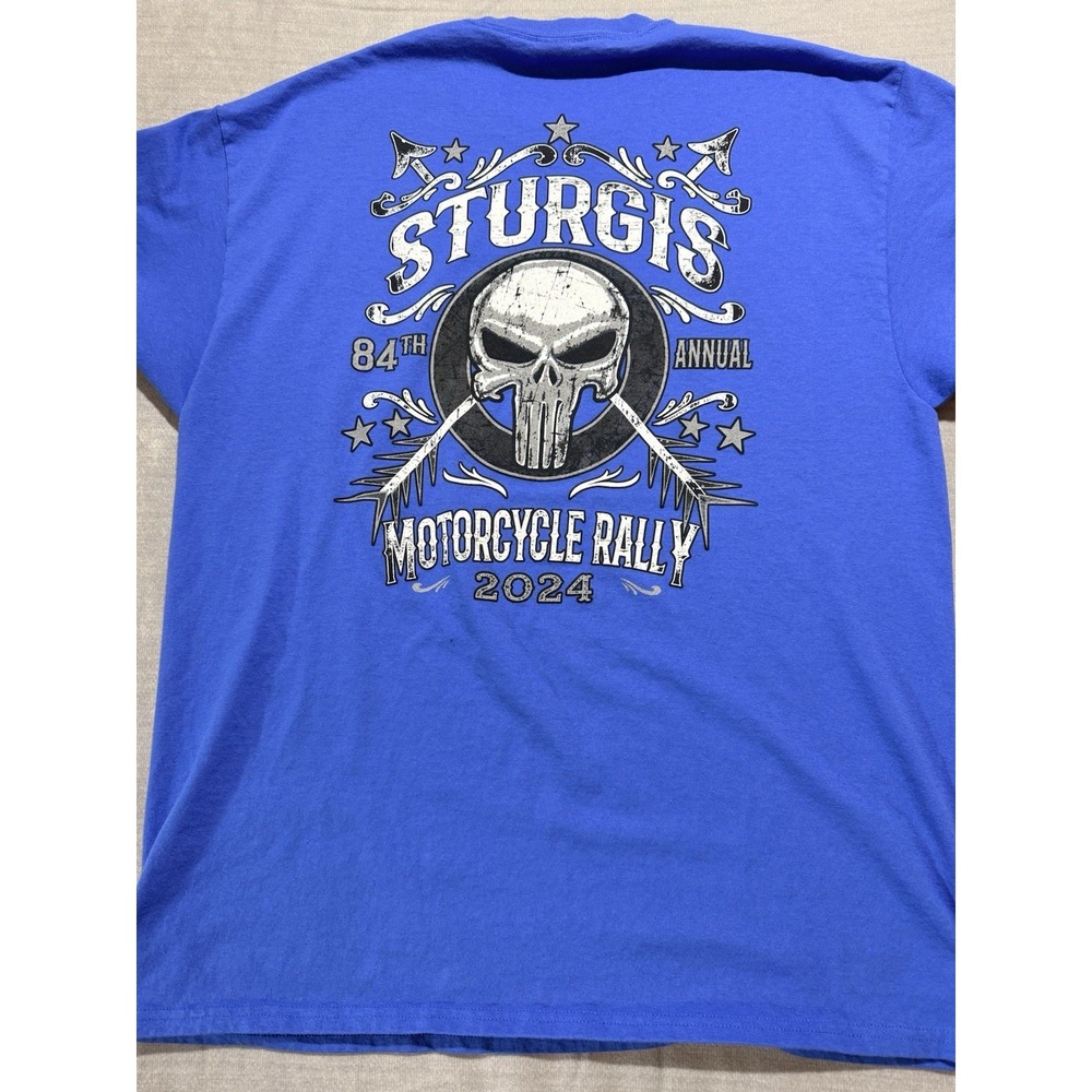 2024 Sturgis Motorcycle Rally 84th Annual Graphic T-shirt -‎ Limited Edition XL